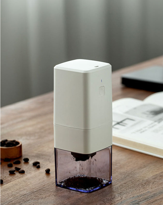 Square Electric Coffee Bean Grinder